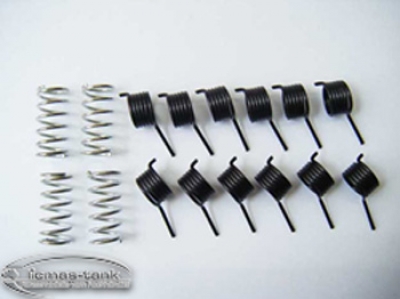 Stronger springs for Rc tanks Panzer 3 Heng Long 1:16