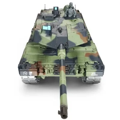 RC Tank Leopard 2A6 Heng Long 1:16 Steelgear and Metall Tracks and Wheels 2.4Ghz -V 7.0 – PRO with Recoil