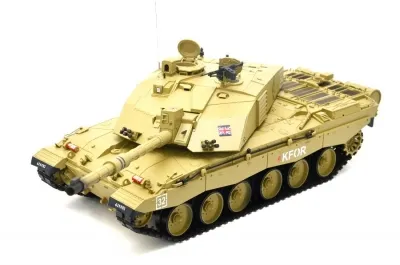 RC tank British Challenger 2 Heng Long 1:16 steel gear 2.4Ghz V6.0