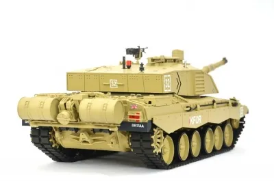 RC tank British Challenger 2 Heng Long 1:16 steel gear 2.4Ghz V6.0