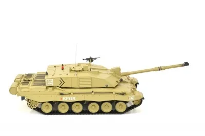 RC tank British Challenger 2 Heng Long 1:16 steel gear 2.4Ghz V6.0