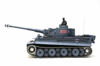 RC Panzer Tiger I Heng Long 1:16 Mit Stahlgetriebe und Metallketten 2,4Ghz