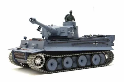 RC Panzer Tiger I Heng Long 1:16 Mit Stahlgetriebe und Metallketten 2,4Ghz