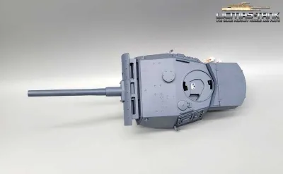 B-Ware - Heng Long Ersatzeil RC Panzer 3 Turm grau 1:16 mit Elektronik