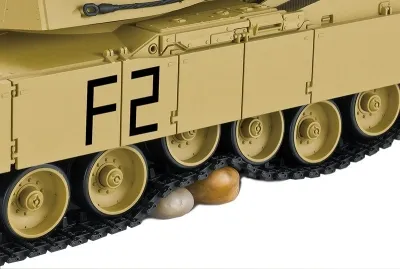 RC Panzer M1A2 Abrams 1:16 Heng Long Stahlgetriebe BB-IR 2.4Ghz TK7.0