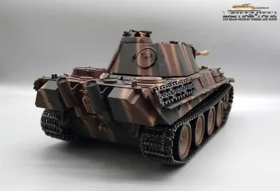 RC Tank Panther Version G Taigen Profi Metal Edition BB cannon smoke 1:16