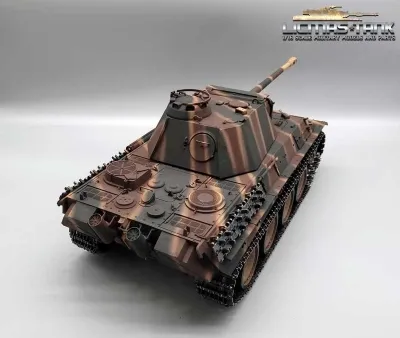 RC Tank Panther Version G Taigen Profi Metal Edition BB cannon smoke 1:16