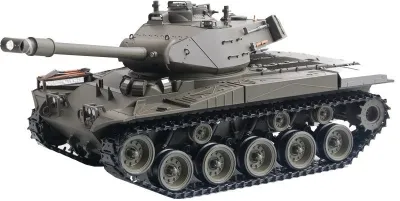 RC Panzer M41 A3 WALKER BULLDOG Heng Long Upgraded Stahlgetriebe 2.4Ghz V 7.0