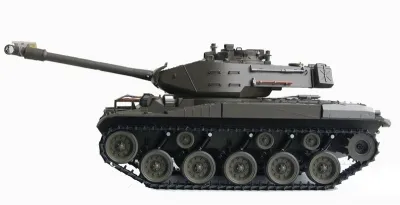 RC Tank M41 A3 WALKER BULLDOG Heng Long Upgraded Steel Gear 2.4Ghz V 7.0