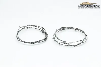 Barbed wire 1:16 military model construction licmas-tank