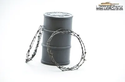 Barbed wire 1:16 military model construction licmas-tank