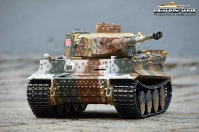 RC Tank 2.4 GHz Tiger 1 Russia Spring 1943 ***Taigen Metal-Edition 360° *** 6mm Shooting Version licmas-tank 1:16