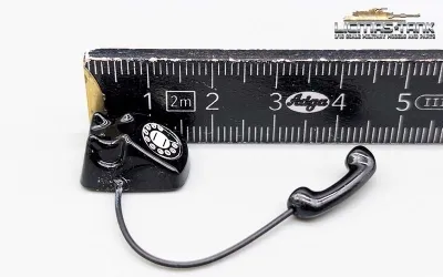 Telephone with dial 1/16