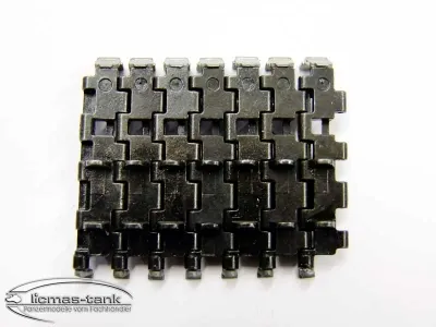 tower track links made of metal with brackets for Tiger 1 (late version) scale 1/16