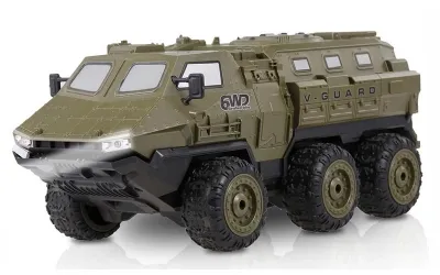 Amewi V-Guard armored vehicle 6WD 1:16 RTR, olive green