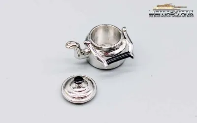 1/16 kettle (metal) for diorama
