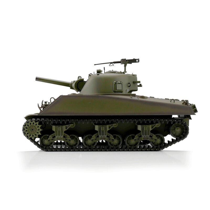 Henglong 1/16 modello USA M4A3 Sherman statico Tank 3898 con sistema di controllo radio o batteria 