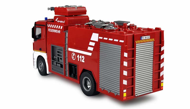 RC Feuerwehr Feuerwehrauto Mercedes-Benz Löschfahrzeug 48cm groß 1:18 RTR 