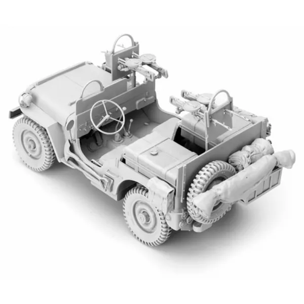 1/16 Kit WW II Willys Jeep SAS