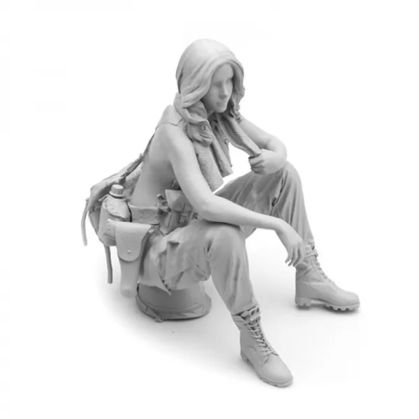 1/16 Figurenbausatz Cora topless