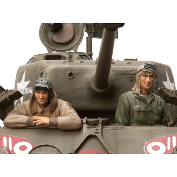 1/16 Figurenbausatz U.S Panzer Besatzung 2 (SOL Model)