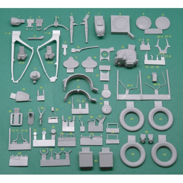 Motorcycle Zündapp KS-750/1 Solo Model Kit - Scale 1/16 (SOL Model)