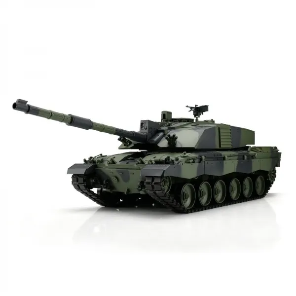 British Challenger 2 mit Metallketten Camouflage BB+IR 1:16 Heng Long Torro Edition