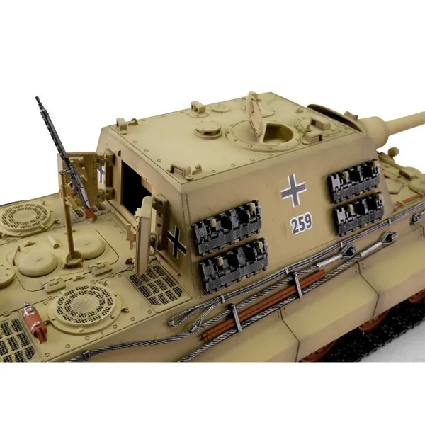 Jagdtiger ("Hunting Tiger") Metal Edition in Wooden Ammunition Box - BB - Desert Camo Jagdtiger ("Hunting Tiger") Metal Edition in Wooden Ammunition Box - BB - Desert Camo