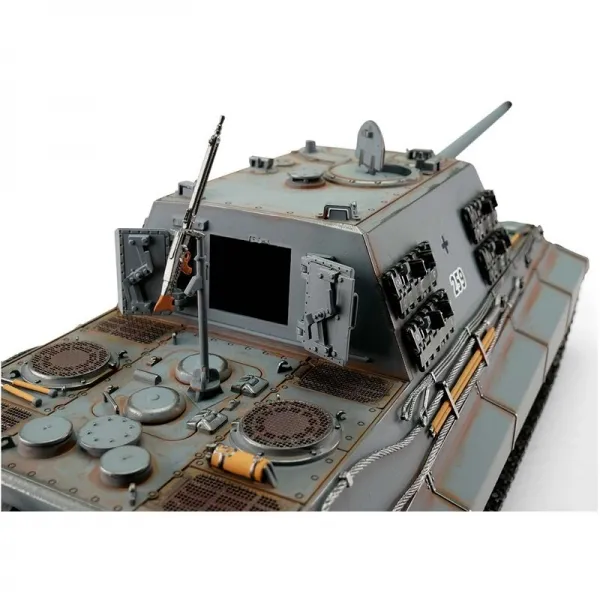 Jagdtiger ("Hunting Tiger") Metal Edition in Wooden Ammunition Box - BB Shooting - Wehrmacht Grey Jagdtiger ("Hunting Tiger") Metal Edition in Wooden Ammunition Box - BB Shooting - Wehrmacht Grey