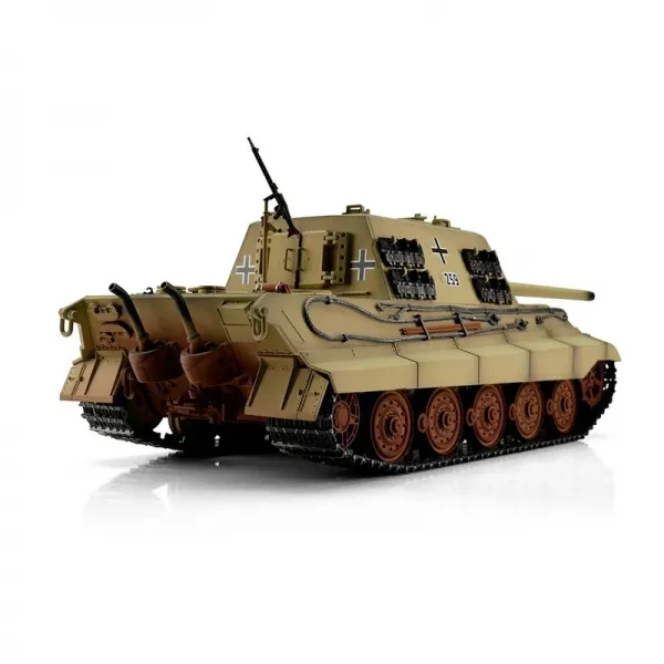 Jagdtiger ("Hunting Tiger") Metal Edition in Wooden Ammunition Box - BB - Desert Camo Jagdtiger ("Hunting Tiger") Metal Edition in Wooden Ammunition Box - BB - Desert Camo