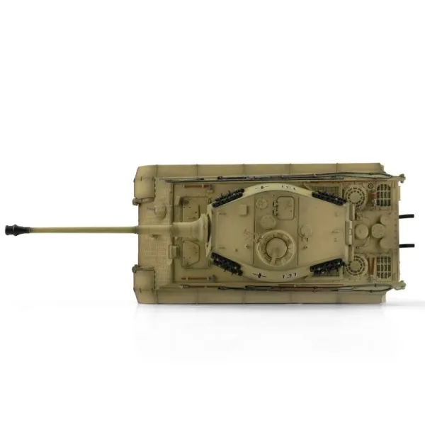 Novelty !!! RC King Tiger 2 with IR-Battlesystem - 360 ° tower turn & steel gears - sand camo Novelty !!! RC King Tiger 2 with IR-Battlesystem - 360 ° tower turn & steel gears - sand camo