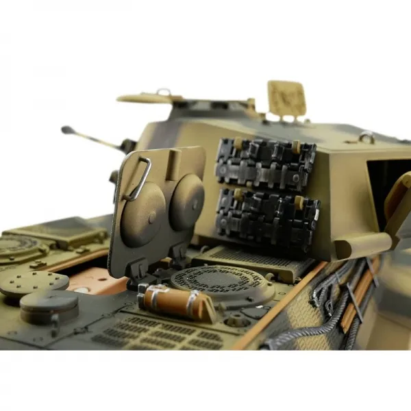 1/16 RC Panzer Königstiger Tiger II Tarn BB Rauch Torro Profi Edition