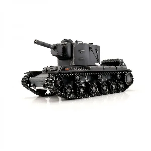 1/16 RC KV-2 754r Metall Edition in der Holzkiste IR Grau Torro Pro-Edition