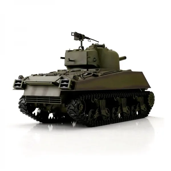 RC battle tank U.S. M4A3 Sherman Heng Long 1:16 scale IR / BB Torro Edition