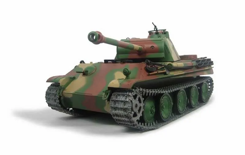 RC Tank Panther G Heng Long 1:16 Steel Gear and Metal Tracks 2.4Ghz V 7.0 RC Tank Panther G Heng Long 1:16 Steel Gear and Metal Tracks 2.4Ghz V 7.0