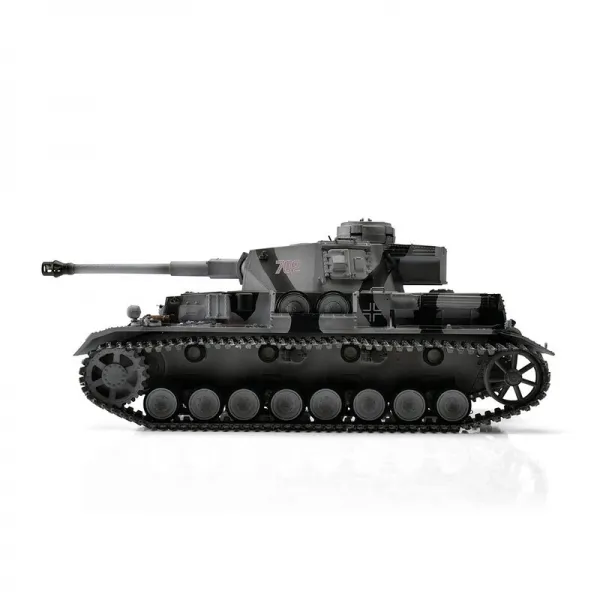 RC Panzer 4 - PzKpfw IV. Ausf. G - Wintertarn IR Battle mit Torro Holzkiste