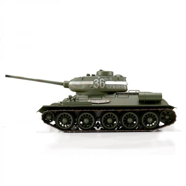 Torro-WSN T34/85 - Scale 1/16 with INFRARED BATTLESYSTEM - Green