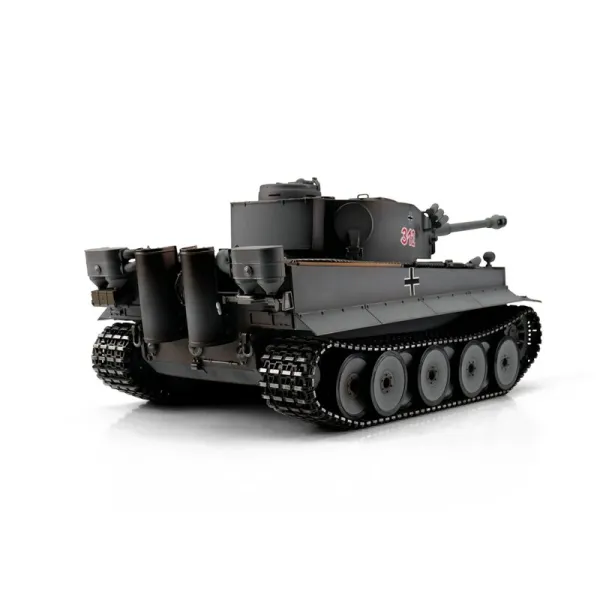 RC Tank 2.4 GHz Tiger I Early Vers. grey BB with Metal Tracks