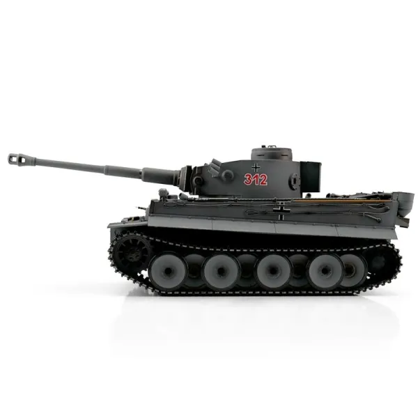 RC Panzer 2.4 GHz Tiger I Frühe Ausf. grau IR