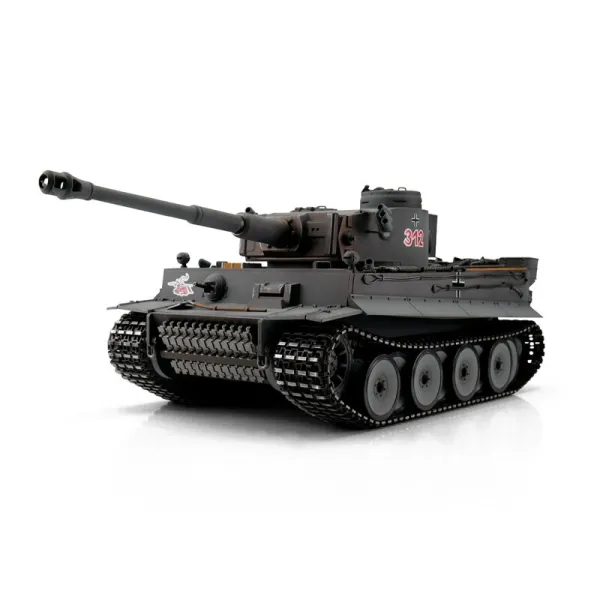 RC Panzer 2.4 GHz Tiger I Frühe Ausf. grau IR