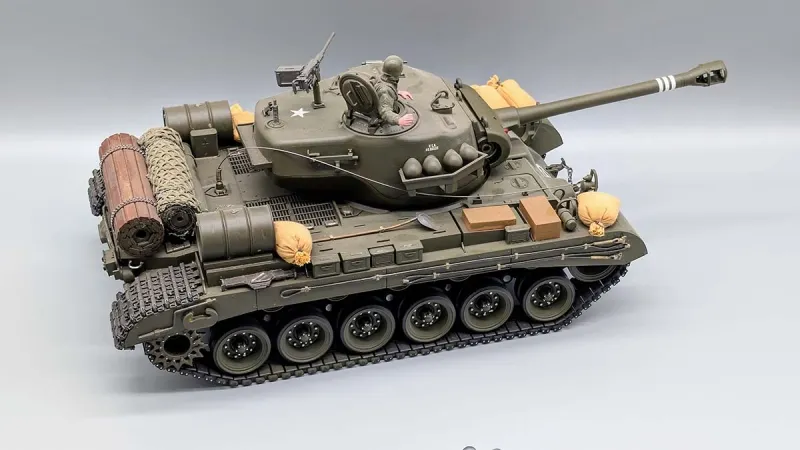RETOURE - RC Panzer U.S. M26 Pershing 1:16 Heng Long RETOURE - RC Panzer U.S. M26 Pershing 1:16 Heng Long