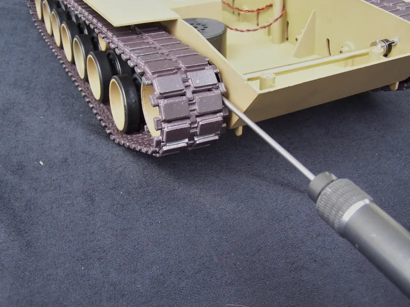 HennTec High Quality chain tensioning system for Heng Long U.S. M1A2 Abrams