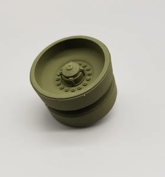 Spare part metal idler Taigen for Leopard 2 A6 painted