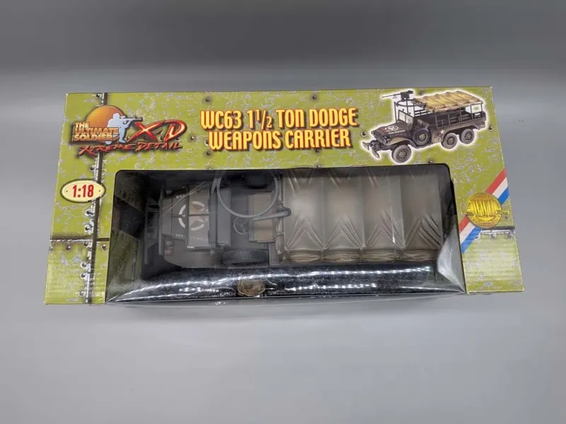 WC63 1 1/2 Ton Dodge Weapons Carrier in 1:18 scale