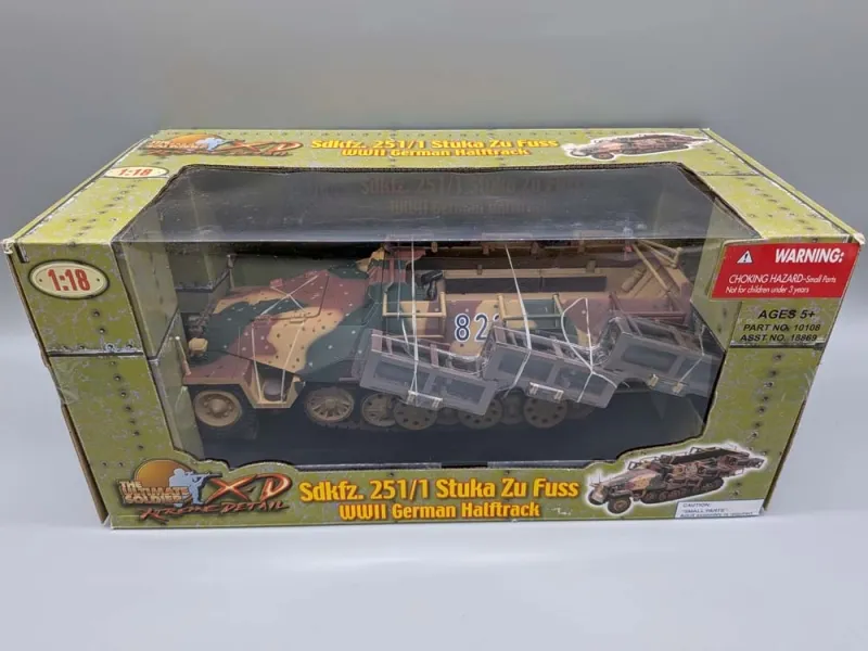 21st Century Toys Sdkfz. 251/1 Stuka zu Fuß WW2 German Half Truck in 1:18 scale