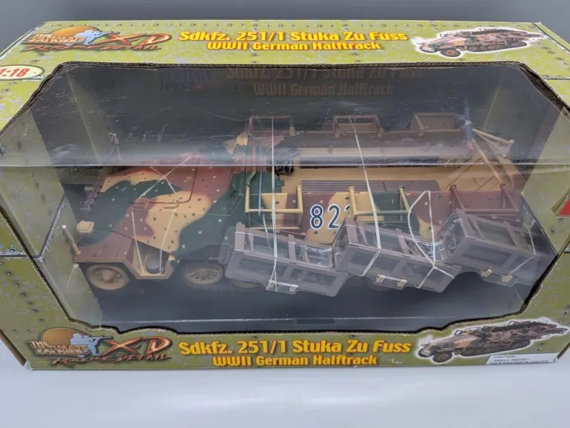 21st Century Toys Sdkfz. 251/1 Stuka zu Fuß WW2 German Half Truck in 1:18 scale