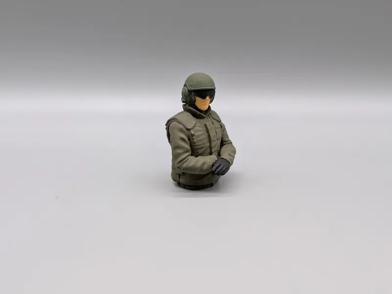 B-Ware 1:16 IDF Panzersoldat Merkava Panzer bemalt aus Resin B-Ware 1:16 IDF Panzersoldat Merkava Panzer bemalt aus Resin