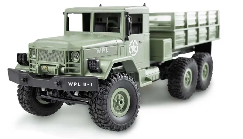 RC Truck U.S. Military 6WD 1:16 green RTR