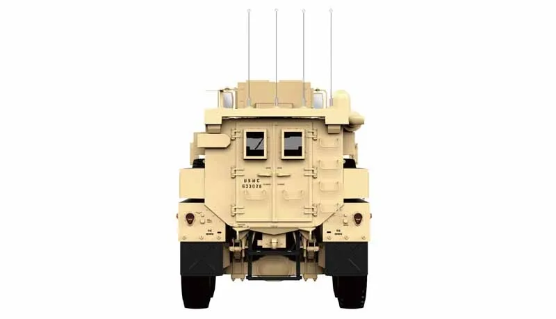 U.S. military vehicle MRAP 6x6 1:12 RTR