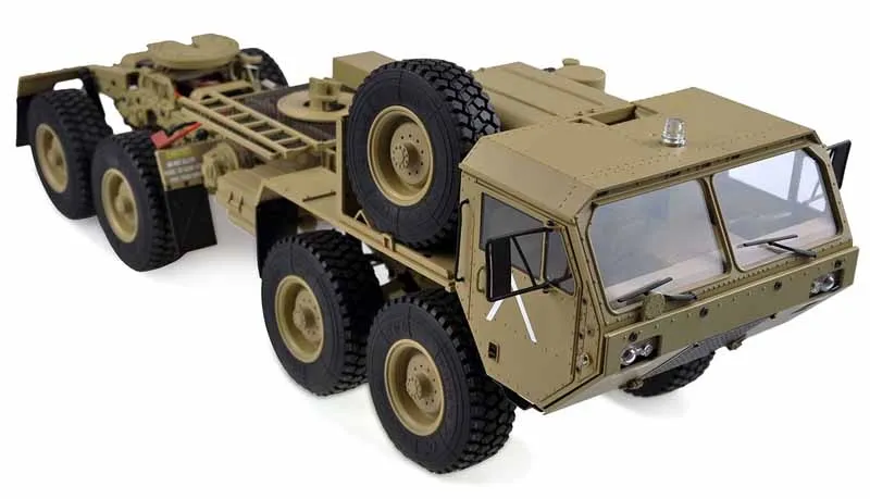 RC model U.S. Military truck V2 8x8 1:12 tractor, sand-colored